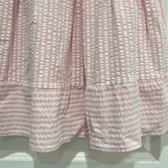 🫶🏼Adorable Light Pink and White Striped Dress in Size Small - Picture 4 of 7